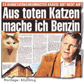 "Ex-Bundesverkehrsminister Günther Krause  Aus toten Katzen mache ich Benzin"