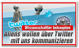 Wissenschaftler behaupten: Aliens wollen über Twitter mit uns kommunizieren