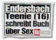 Endersbach: Teenie (16) schreibt Buch über Sex