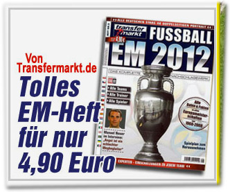 Von Transfermarkt.de: Tolles EM-Heft für nur 4,90 Euro