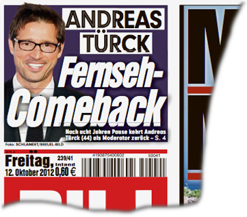 Andreas Türck: Fernseh-Comeback!