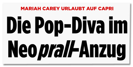 Screenshot Bild.de - Mariah Carey urlaubt auf Capri - Die Pop-Diva im Neoprall-Anzug