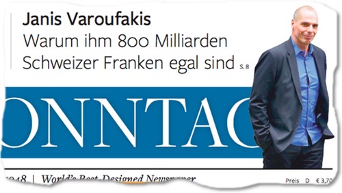 Janis Varoufakis: Warum ihm 800 Milliarden Schweizer Franken egal sind