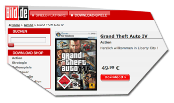 Bild.de Download-Spiele: Grand Theft Auto 4
