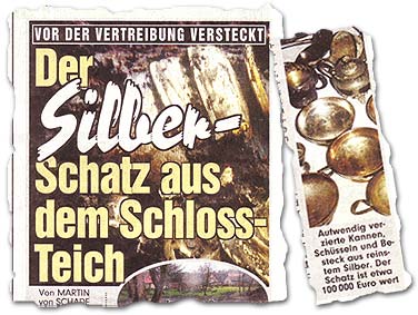 "Der Silber-Schatz aus dem Schloss-Teich"