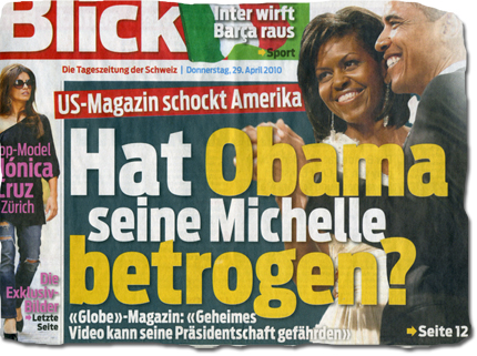 Hat Obama seine Michelle betrogen?