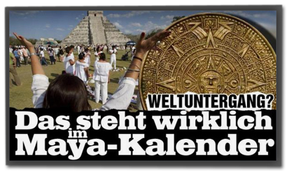 Das steht wirklich im Maya-Kalender