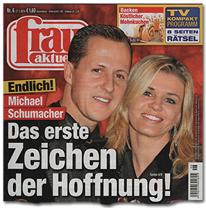 Endlich! Michael Schumacher - Das erste Zeichen der Hoffnung!